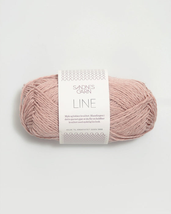 Line - Mischung aus Baumwolle, Viskose und Leinen
