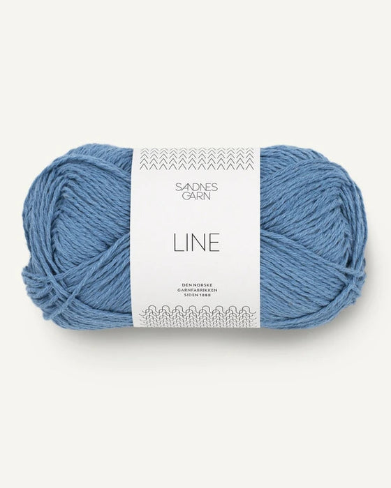 Line - Mischung aus Baumwolle, Viskose und Leinen