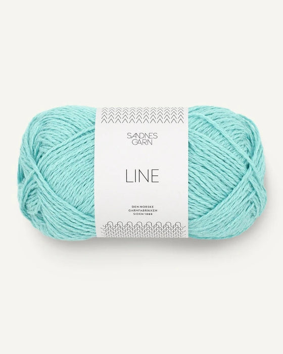 Line - Mischung aus Baumwolle, Viskose und Leinen