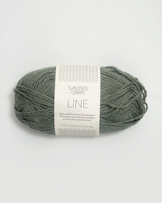 Line - Mischung aus Baumwolle, Viskose und Leinen