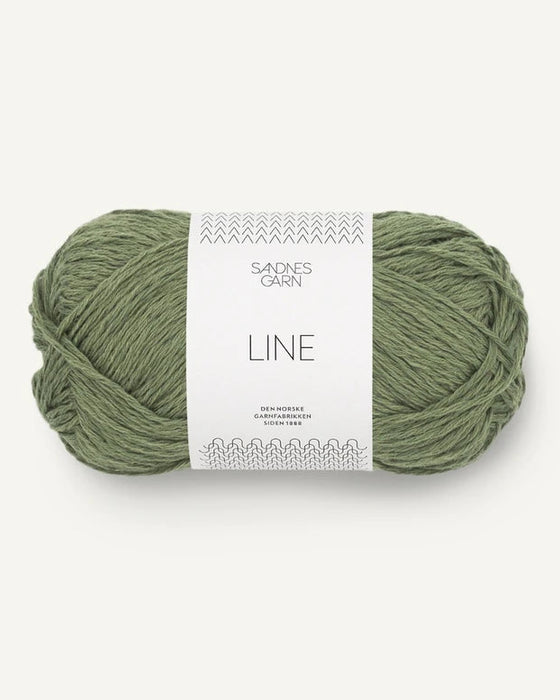 Line - Mischung aus Baumwolle, Viskose und Leinen