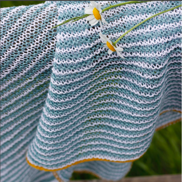 Strickpaket - Summer Stripes in Leinen