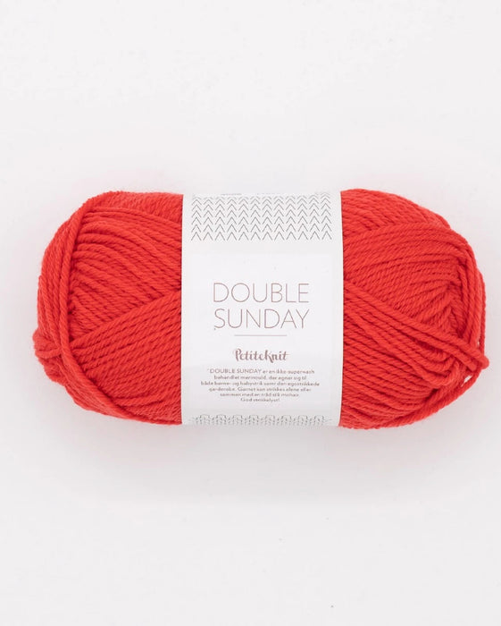Double Sunday - reine Merinowolle