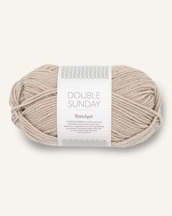 Double Sunday - reine Merinowolle