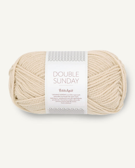 Double Sunday - reine Merinowolle