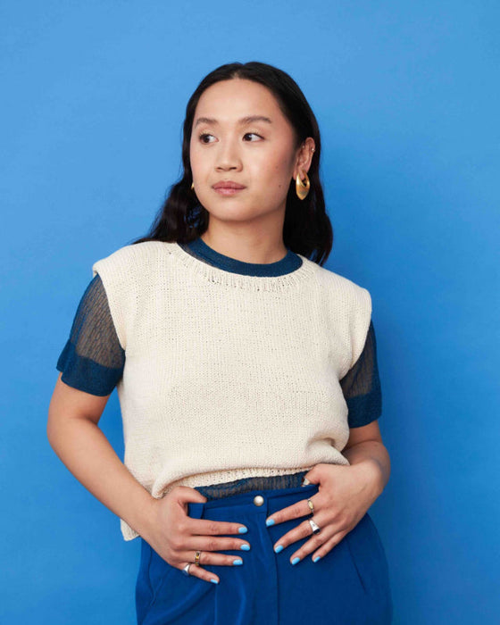 Breezy Summer Top Light - Strickpaket