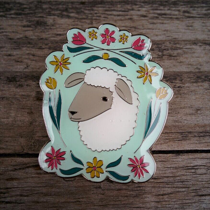 Pin - Bloomy Sheep