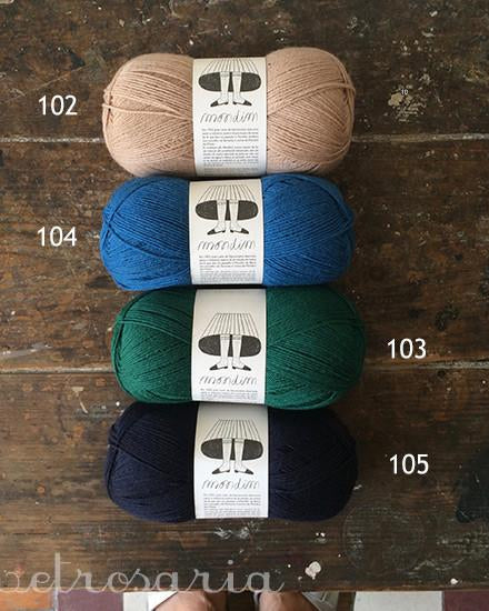 Mondim - Non-superwash Sockenwolle aus Portugal