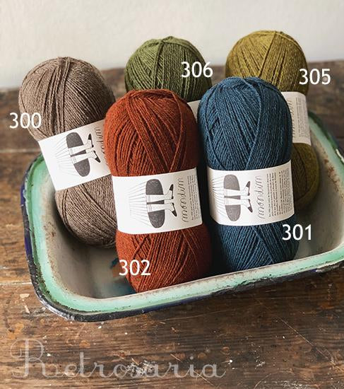 Mondim - Non-superwash Sockenwolle aus Portugal