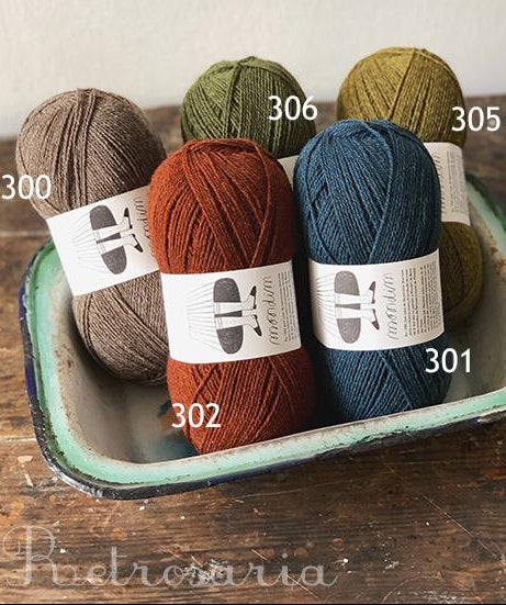 Mondim - Non-superwash Sockenwolle aus Portugal