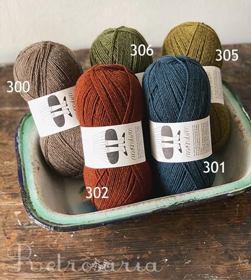 Mondim - Non-superwash Sockenwolle aus Portugal