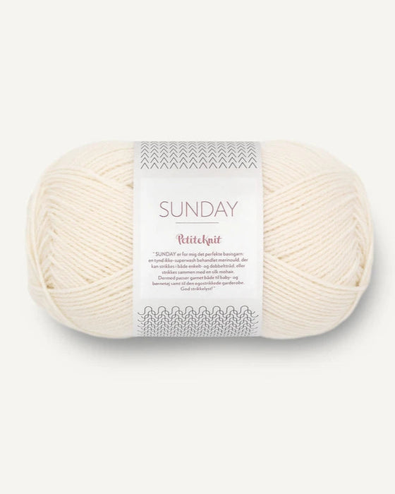 SUNDAY PetiteKnit - reine Merinowolle