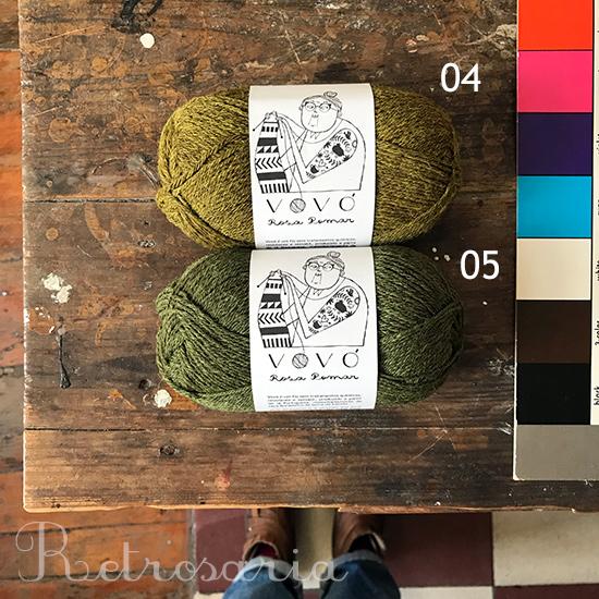 Vovo-Non-superwash Wolle aus Portugal